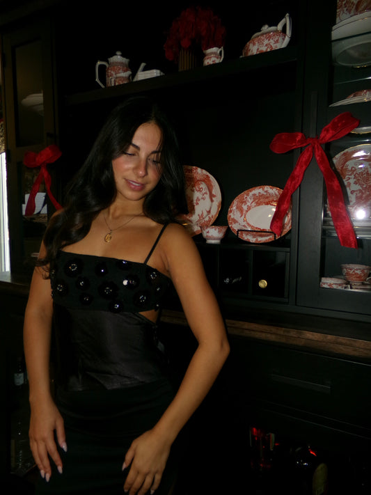 The Midnight Petal Top